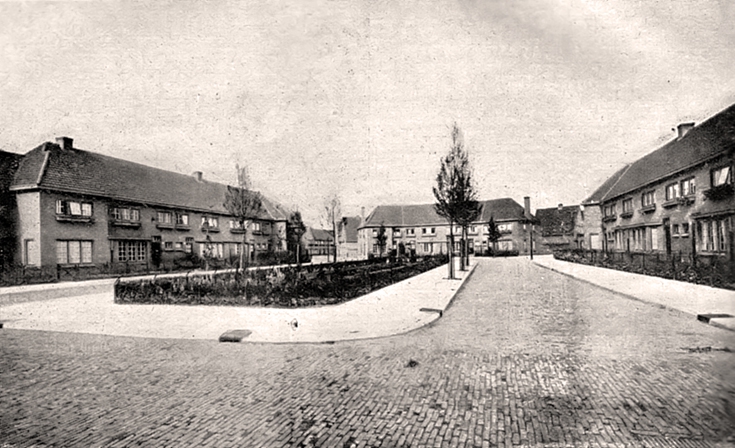 oude foto plein